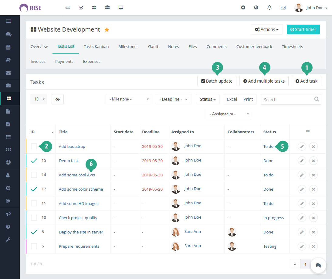 tasks-list